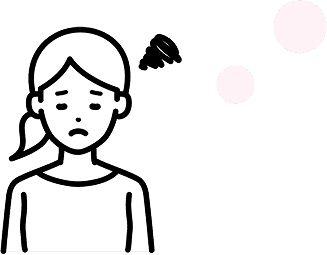 悩んでいる女性